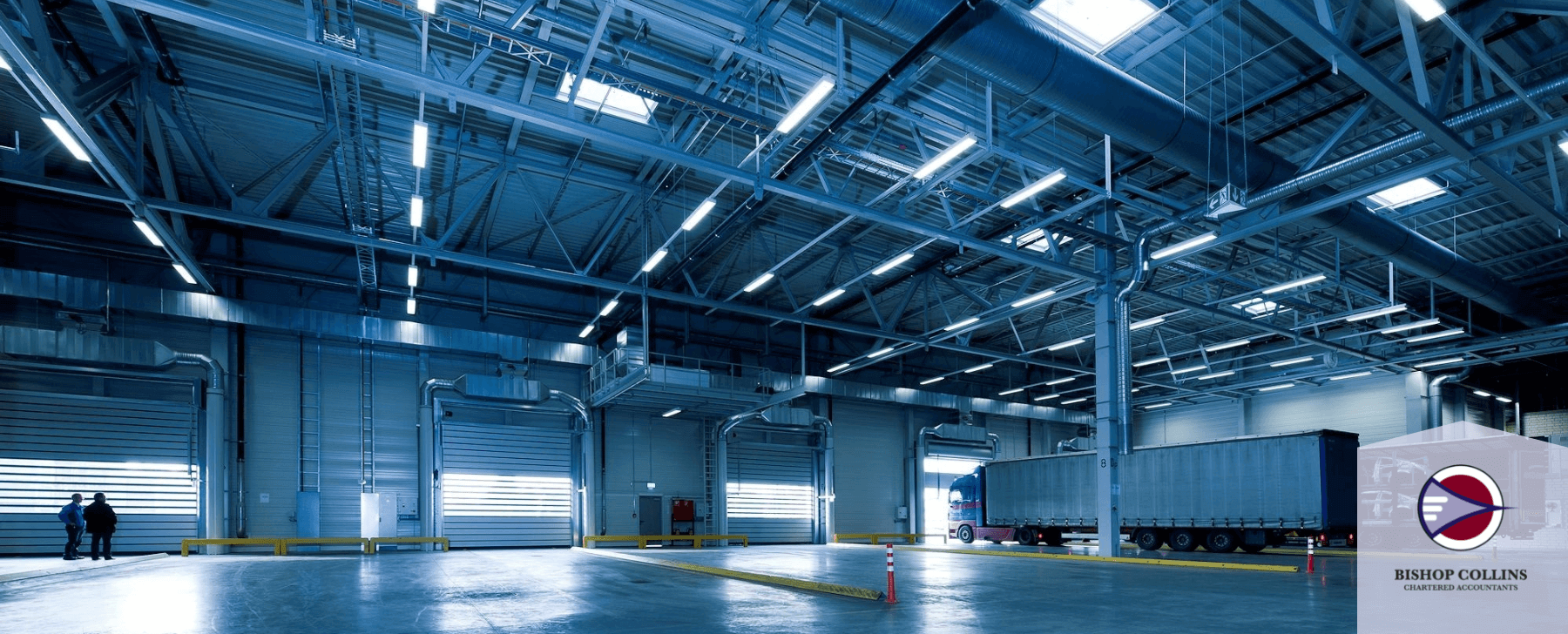 large factory bay interior