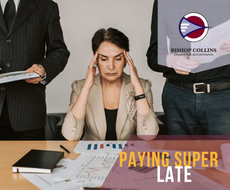 Manager stressed about employee super contribution